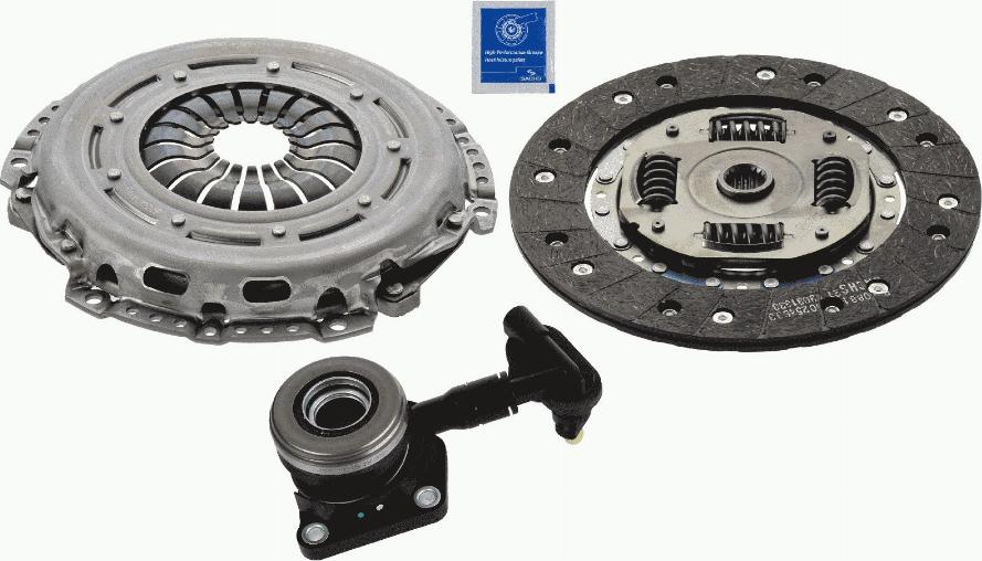 SACHS 3000 990 342 - Комплект сцепления autosila-amz.com