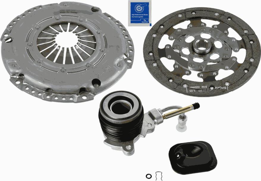 SACHS 3000 990 354 - Комплект сцепления autosila-amz.com