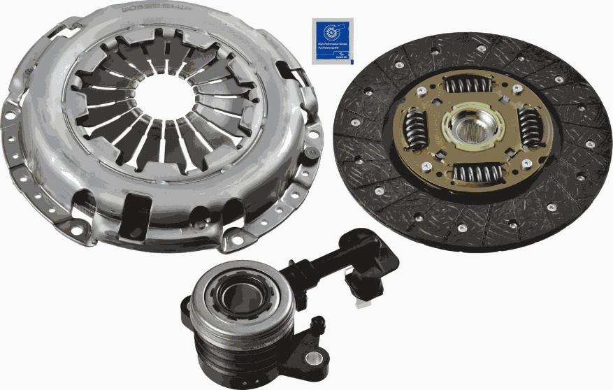 SACHS 3000 990 355 - Комплект сцепления autosila-amz.com