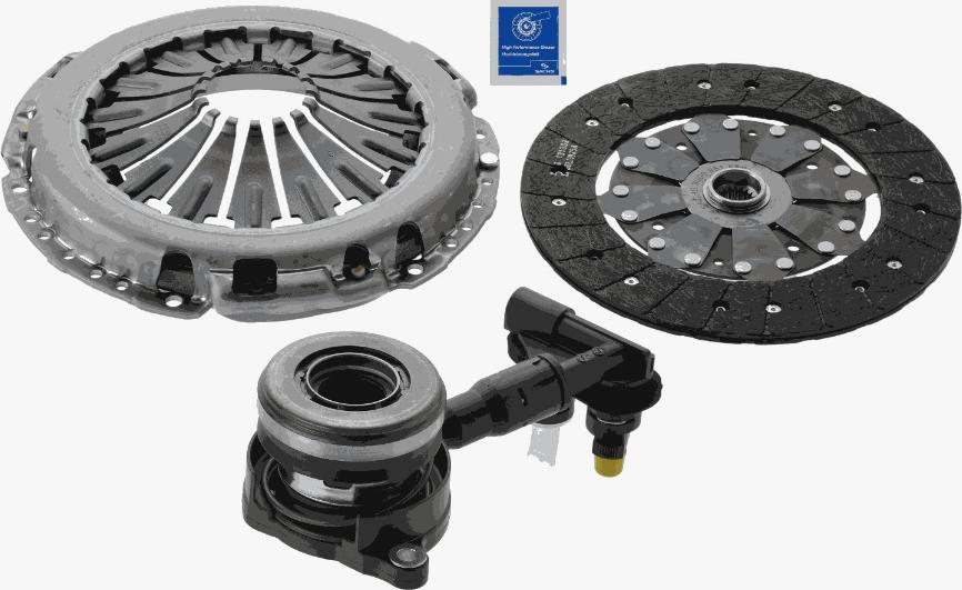 SACHS 3000 990 388 - Комплект сцепления autosila-amz.com