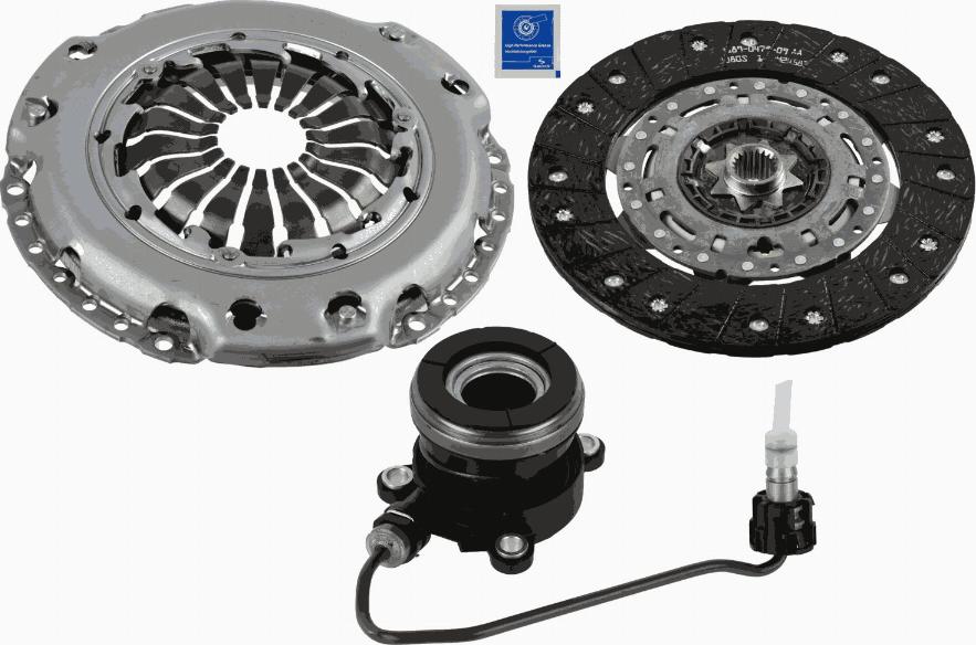 SACHS 3000 990 334 - Комплект сцепления autosila-amz.com