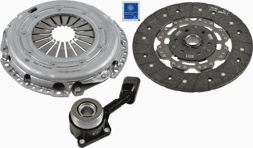 SACHS 3000 990 378 - Комплект сцепления autosila-amz.com