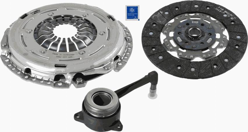 SACHS 3000 990 294 - Комплект сцепления autosila-amz.com