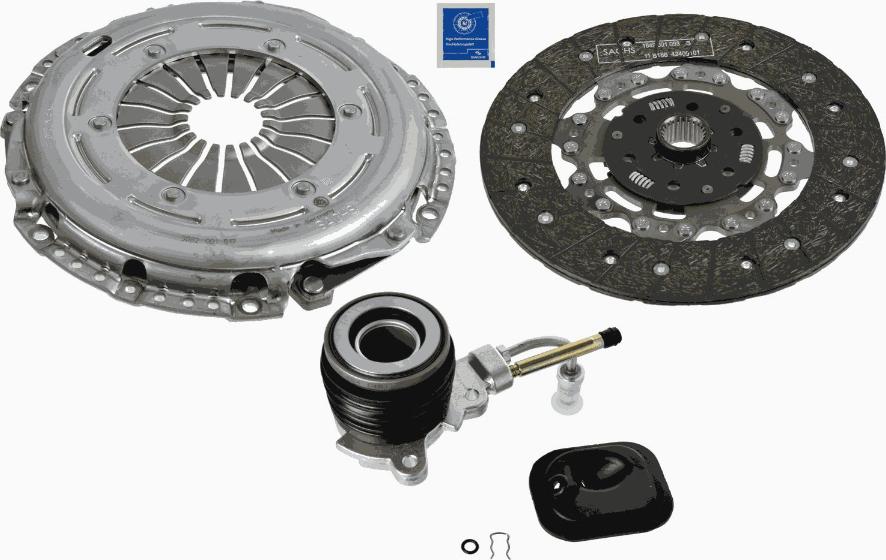 SACHS 3000 990 295 - Комплект сцепления autosila-amz.com