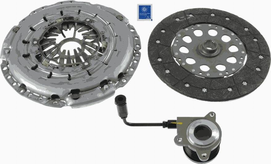 SACHS 3000 990 293 - Комплект сцепления autosila-amz.com