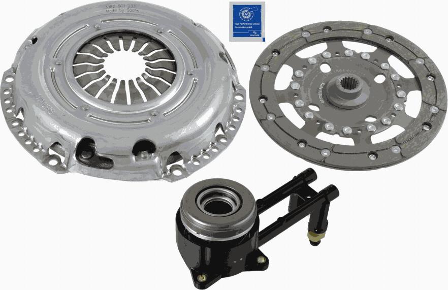 SACHS 3000 990 208 - Комплект сцепления autosila-amz.com