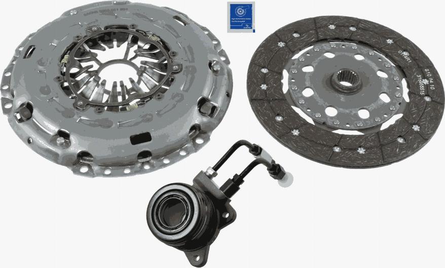 SACHS 3000 990 284 - Комплект сцепления autosila-amz.com