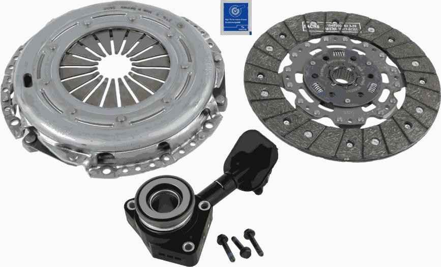 SACHS 3000 990 221 - Комплект сцепления autosila-amz.com