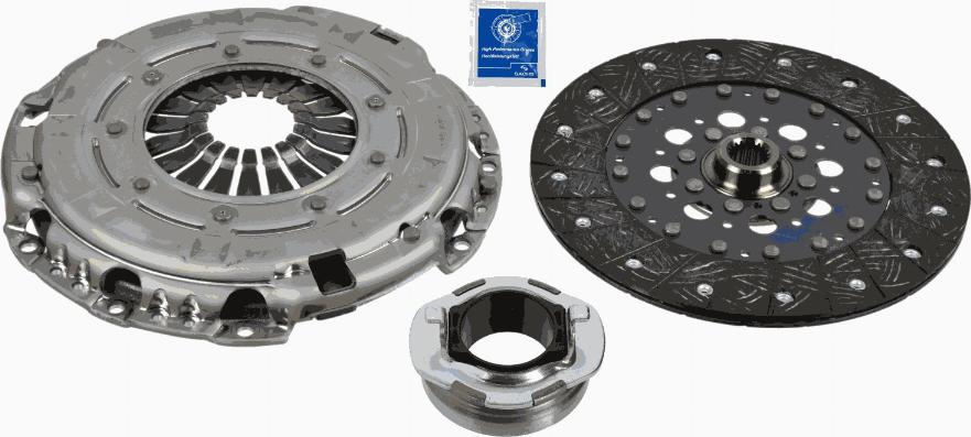 SACHS 3000 954 418 - Комплект сцепления autosila-amz.com