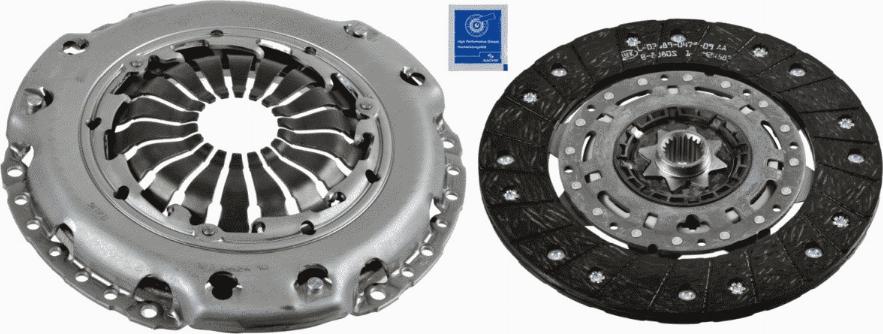 SACHS 3000 950 943 - Комплект сцепления autosila-amz.com