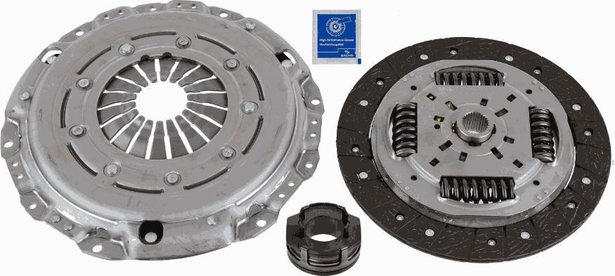 SACHS 3000 950 691 - Комплект сцепления autosila-amz.com