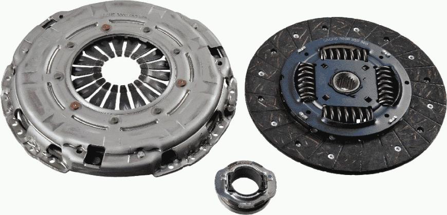 SACHS 3000 950 666 - Комплект сцепления autosila-amz.com