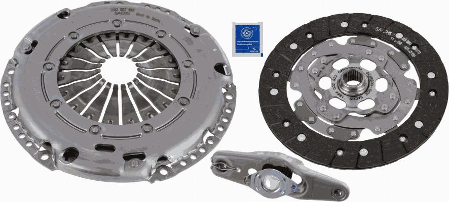 SACHS 3000 950 099 - Комплект сцепления autosila-amz.com