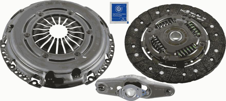 SACHS 3000 950 082 - Комплект сцепления autosila-amz.com