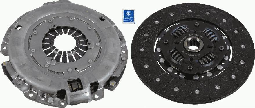 SACHS 3000 950 849 - Комплект сцепления autosila-amz.com