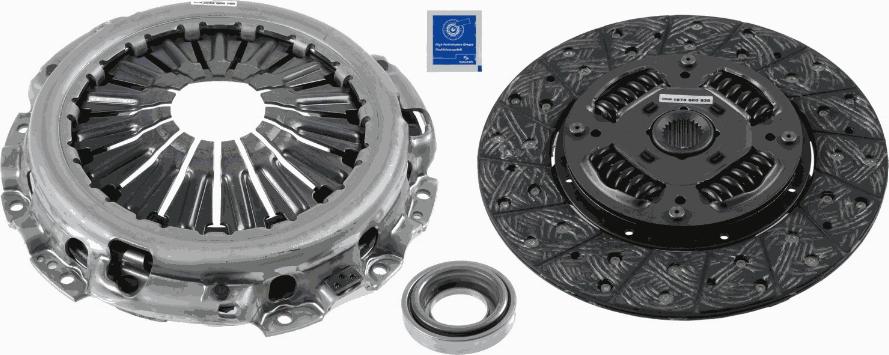 SACHS 3000 951 453 - Комплект сцепления autosila-amz.com