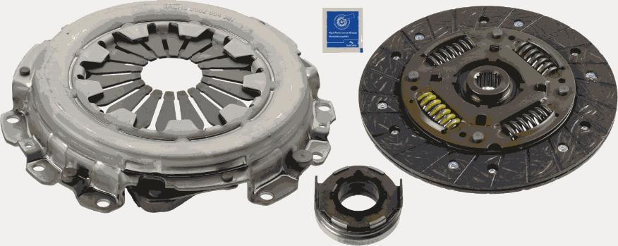 SACHS 3000 951 463 - Комплект сцепления autosila-amz.com