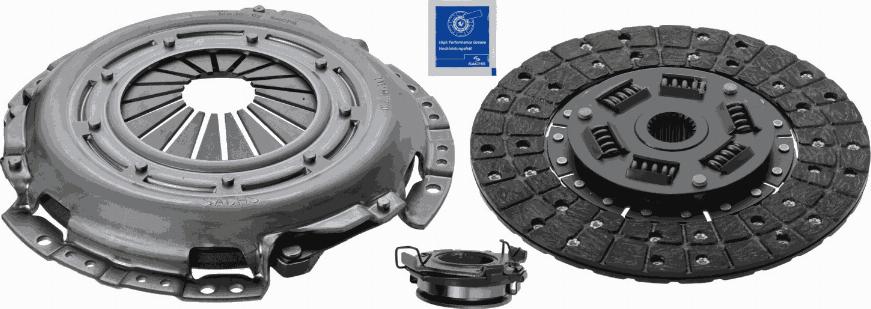 SACHS 3000 951 412 - Комплект сцепления autosila-amz.com