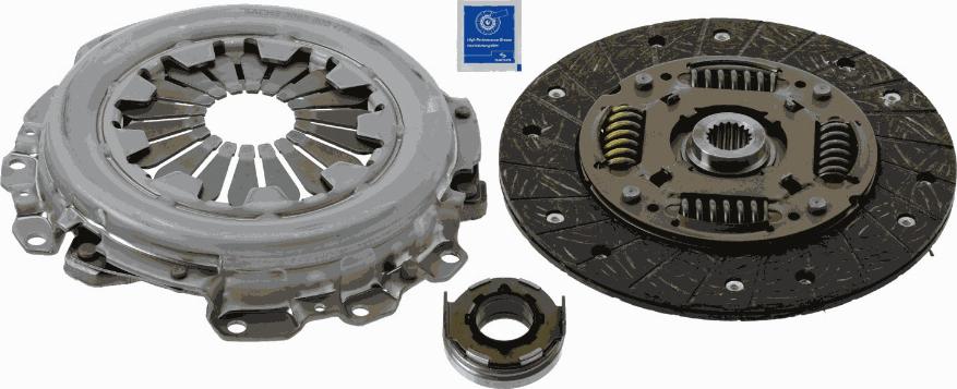 SACHS 3000 951 471 - Комплект сцепления autosila-amz.com