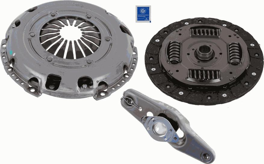 SACHS 3000 951 575 - Комплект сцепления autosila-amz.com