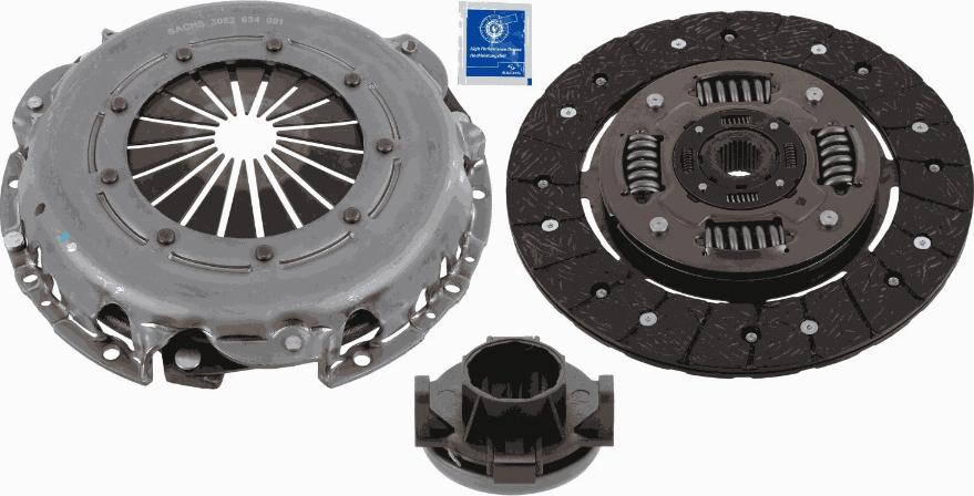 SACHS 3000 951 604 - Комплект сцепления autosila-amz.com