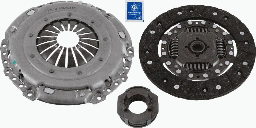 SACHS 3000 951 605 - Комплект сцепления autosila-amz.com