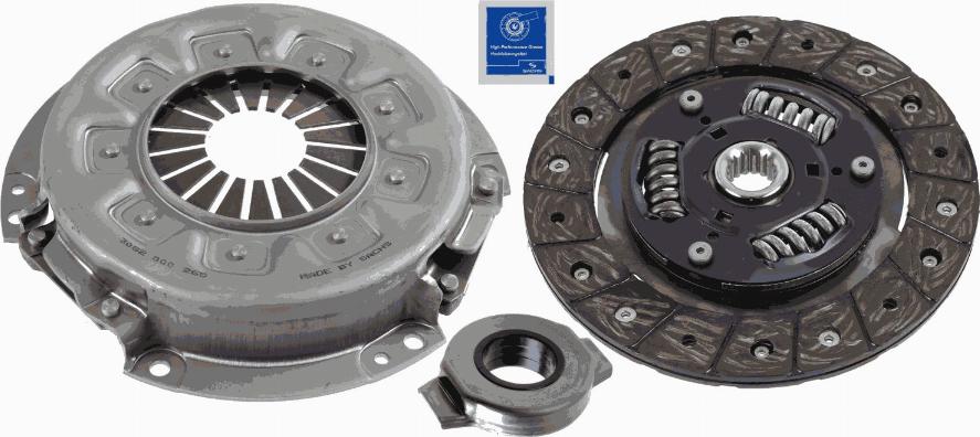 SACHS 3000 951 048 - Комплект сцепления autosila-amz.com