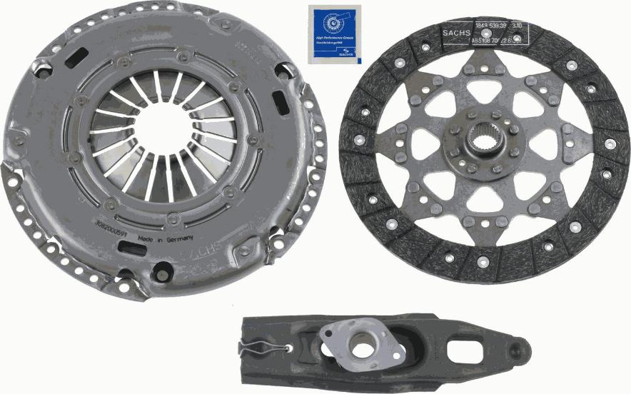 SACHS 3 000 951 042 - Комплект сцепления autosila-amz.com