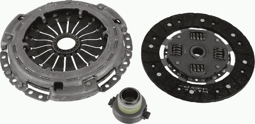 SACHS 3000 951 166 - Комплект сцепления autosila-amz.com