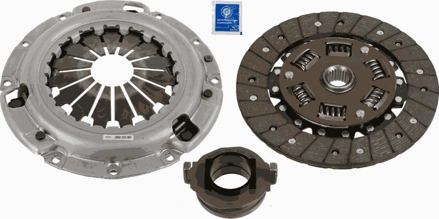 SACHS 3000 951 755 - Комплект сцепления autosila-amz.com