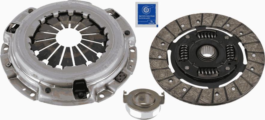 SACHS 3000 951 718 - Комплект сцепления autosila-amz.com