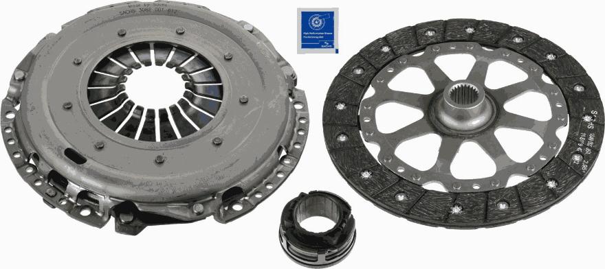 SACHS 3 000 970 024 - Комплект сцепления autosila-amz.com