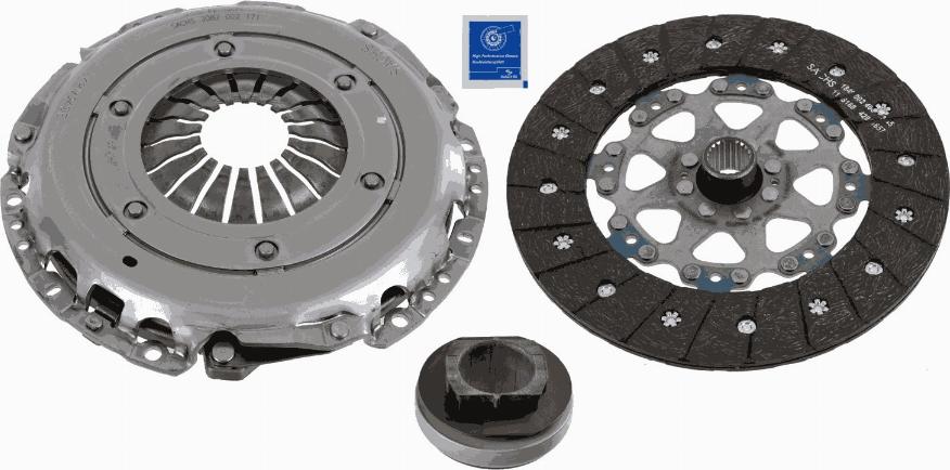 SACHS 3000 970 123 - Комплект сцепления autosila-amz.com