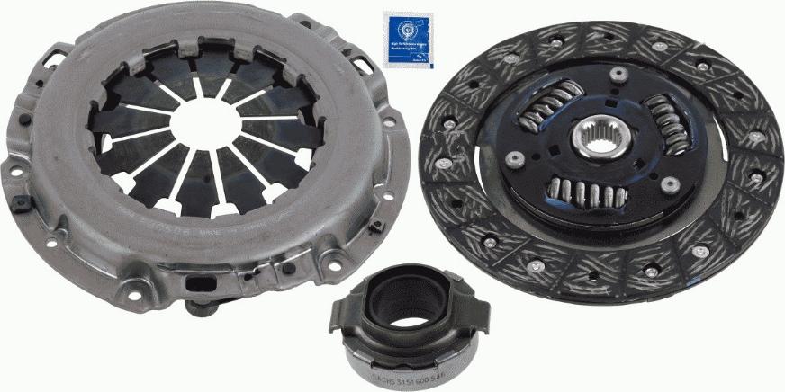 SACHS 3000 518 001 - Комплект сцепления autosila-amz.com