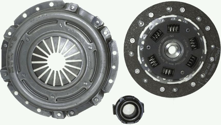 SACHS 3 000 167 001 - Комплект сцепления autosila-amz.com