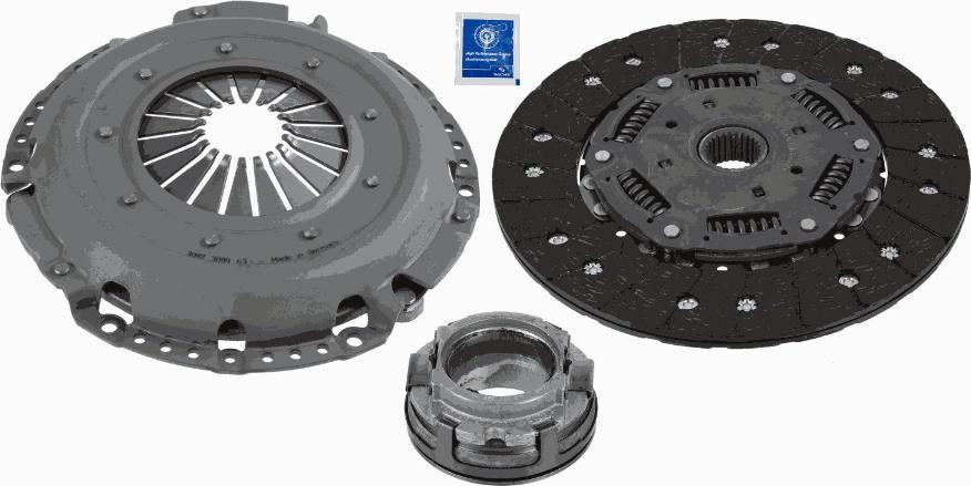 SACHS 3000 845 101 - Комплект сцепления autosila-amz.com