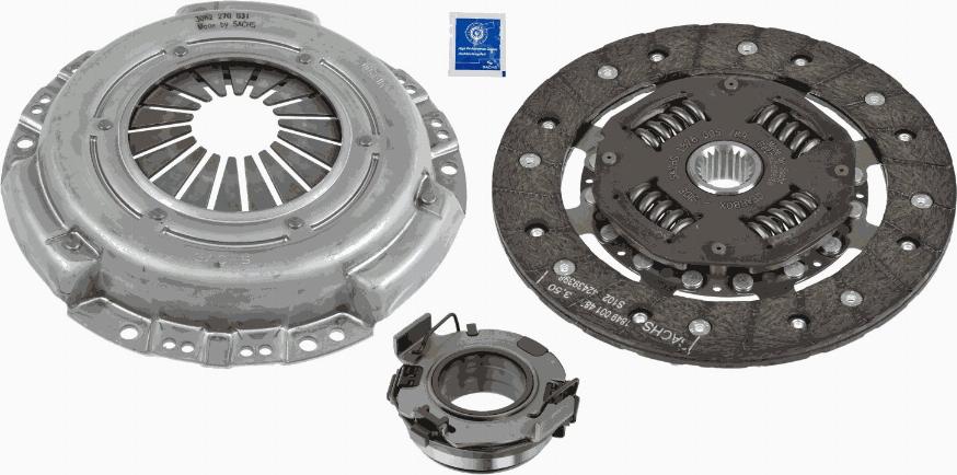 SACHS 3000 843 501 - Комплект сцепления autosila-amz.com