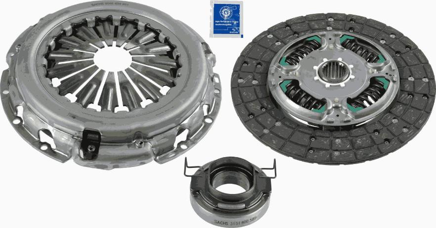 SACHS 3000 854 501 - Комплект сцепления autosila-amz.com