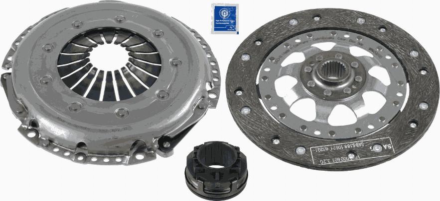 SACHS 3000 839 801 - Комплект сцепления autosila-amz.com