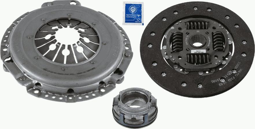 SACHS 3 000 826 901 - Комплект сцепления autosila-amz.com