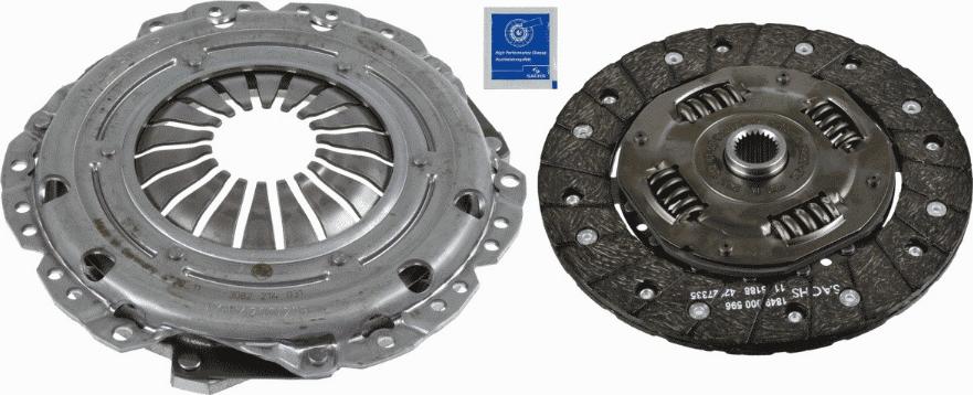 SACHS 3 000 828 202 - Комплект сцепления autosila-amz.com