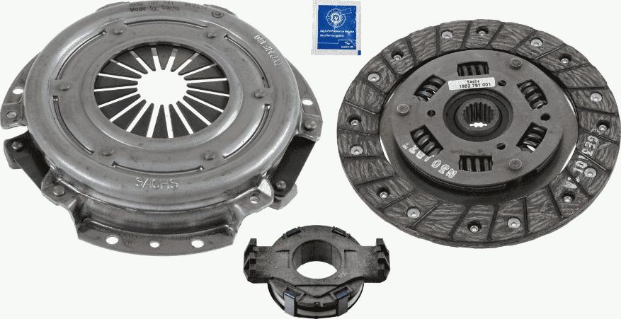 SACHS 3 000 339 001 - Комплект сцепления autosila-amz.com