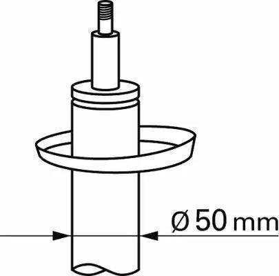 Monroe 16496 - амортизатор газовый передний VW autosila-amz.com