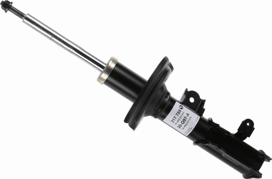 SACHS 317 788 - Амортизатор autosila-amz.com