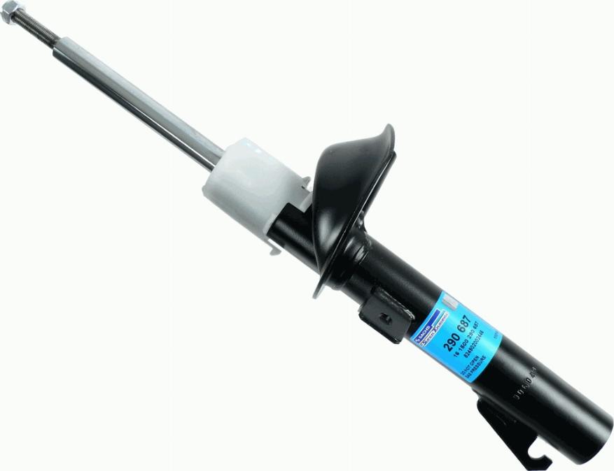 SACHS 290 687 - Амортизатор autosila-amz.com