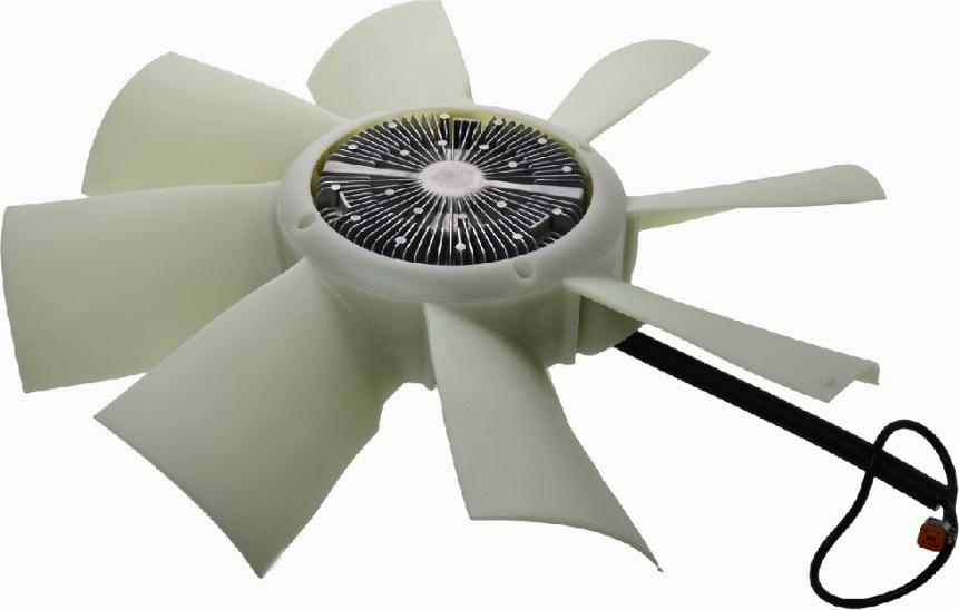 SACHS 2166 502 001 - Сцепление, вентилятор радиатора autosila-amz.com