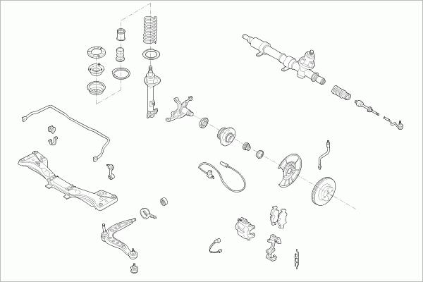 SACHS BMW-3COM-FS005 - Рулевое управление autosila-amz.com