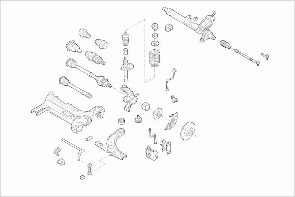 SACHS VW-GOLF-FS078 - Рулевое управление autosila-amz.com