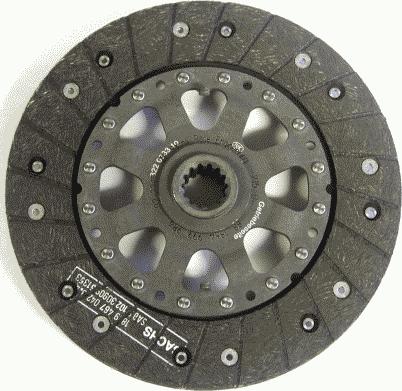 Sachs Performance 881864 999984 - Диск сцепления, фрикцион autosila-amz.com