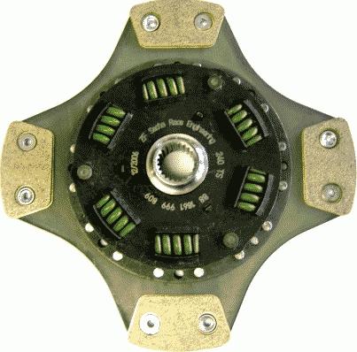 Sachs Performance 881861 999809 - Диск сцепления, фрикцион autosila-amz.com